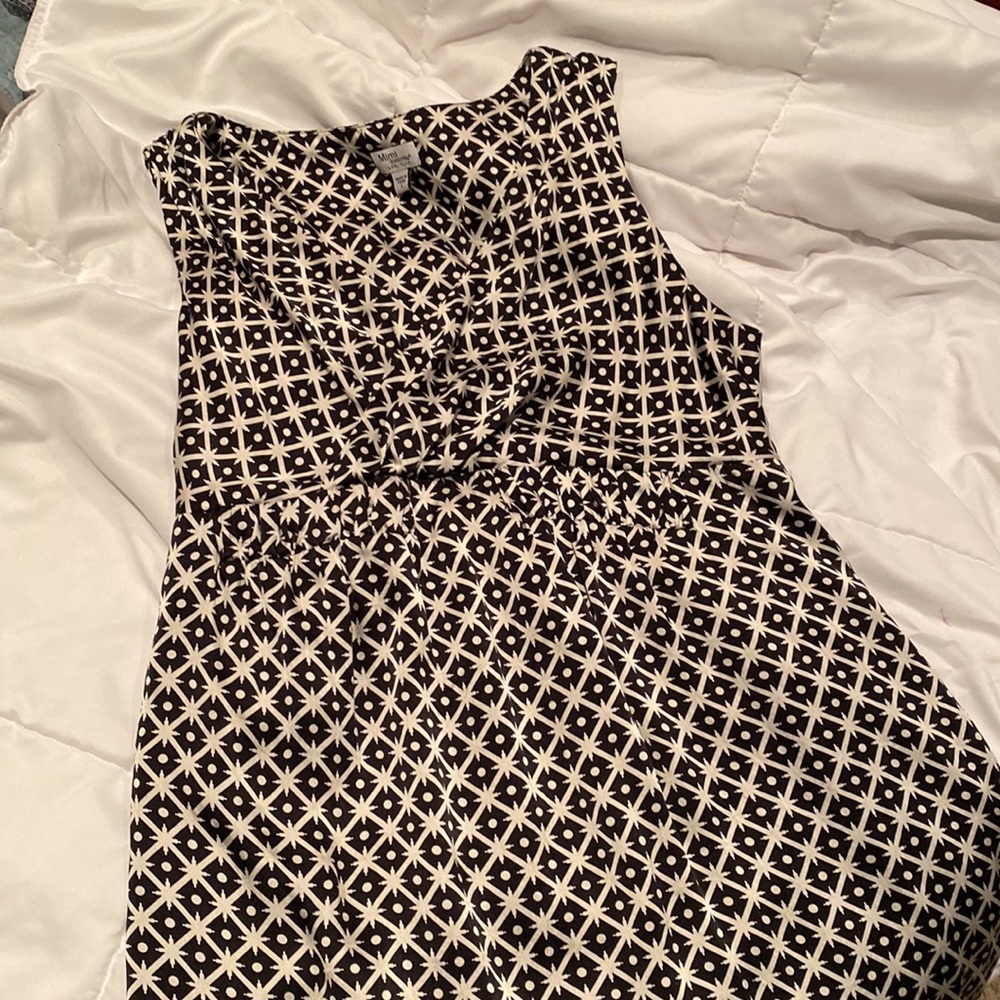Mimi Maternity Empire Waist Dress 100% Silk